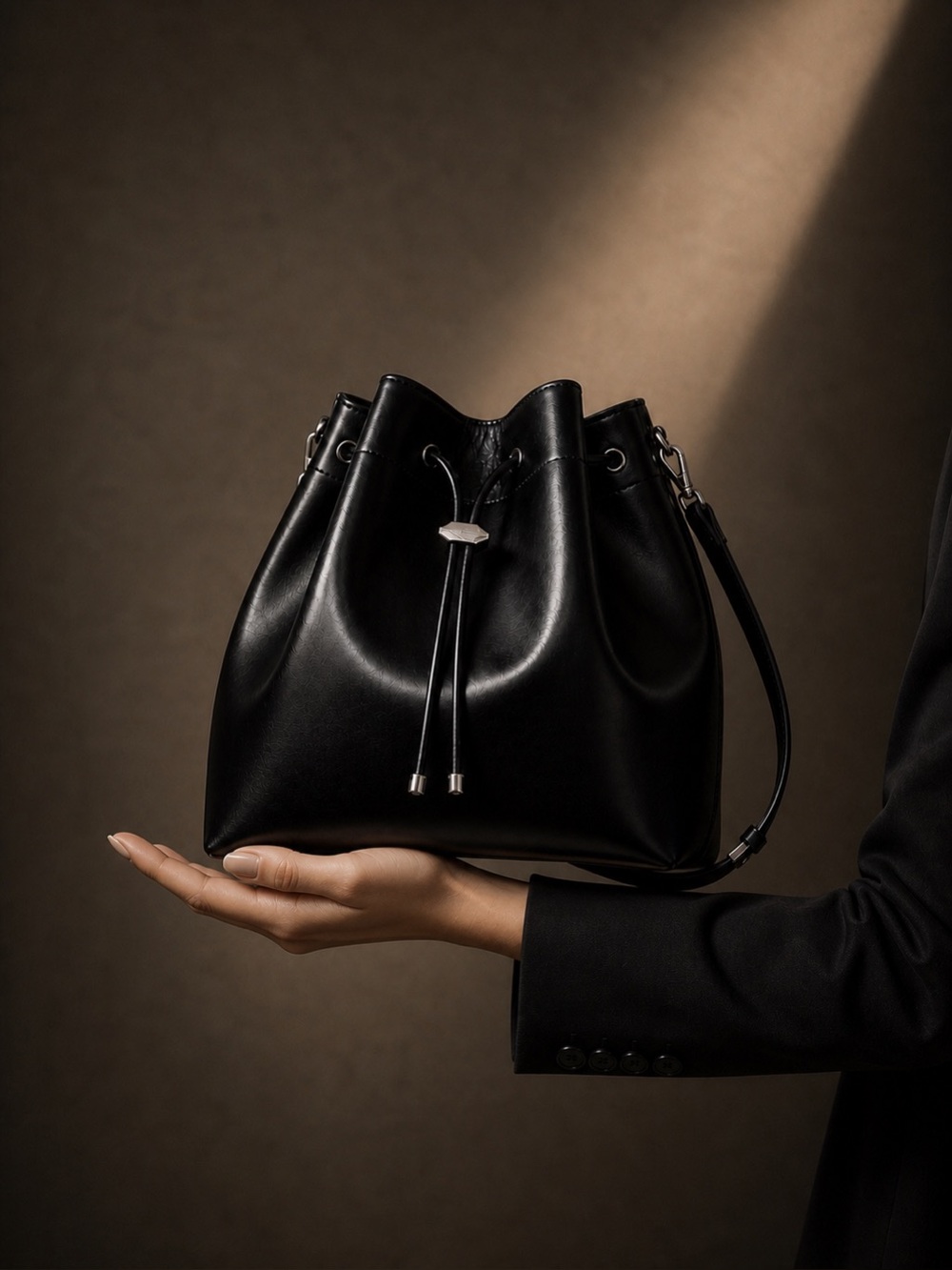Designer Set:
Jimmy Choo Cinch L Bucket Bag + Gucci GG Monogram Hobo size M - Picture 7 of 17